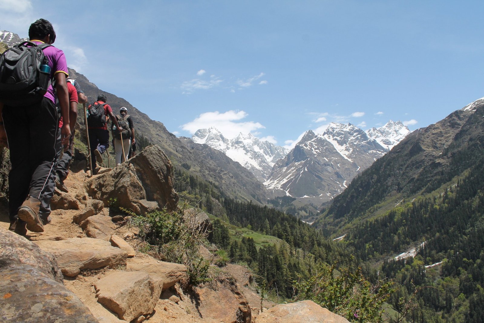 Himalayan Mountain Camp Site